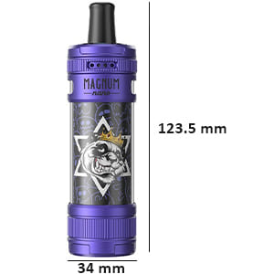 Dimensions Magnum Nano Aspire